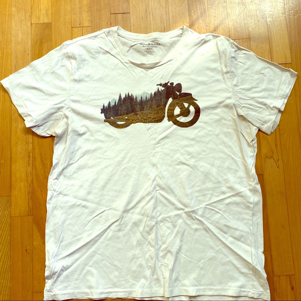 Denim & Supply Motorcycle Graphic Tee XXL